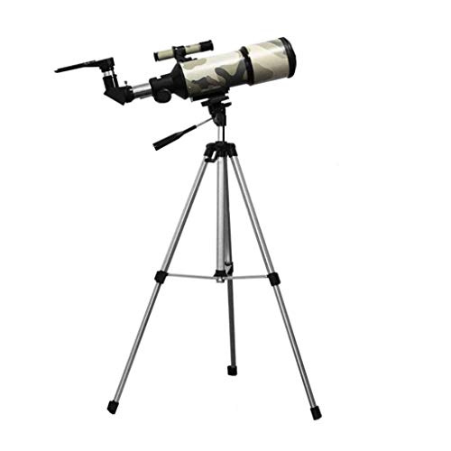 Monokular-Teleskop, astronomisches Teleskop 420/60 mm, professionelles 300-fach-Reflektor-Monokular-Teleskop mit Stativ, 2 Okularen und Sucherfernrohr für Himmelssternbeobachtung