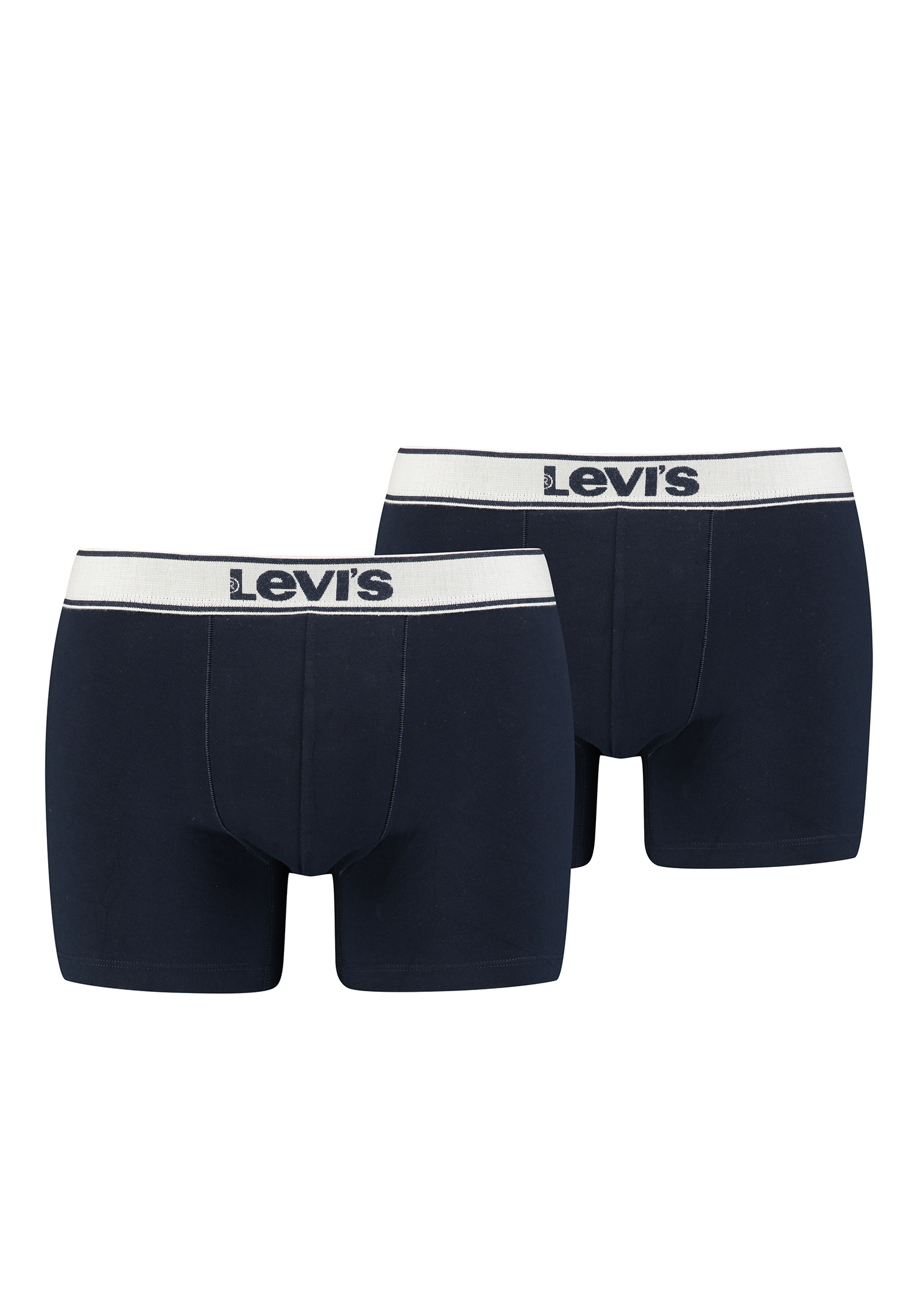 Levi's Mens Vintage Heather Men's Briefs (2 Pack) Boxer Shorts, Navy, XXL