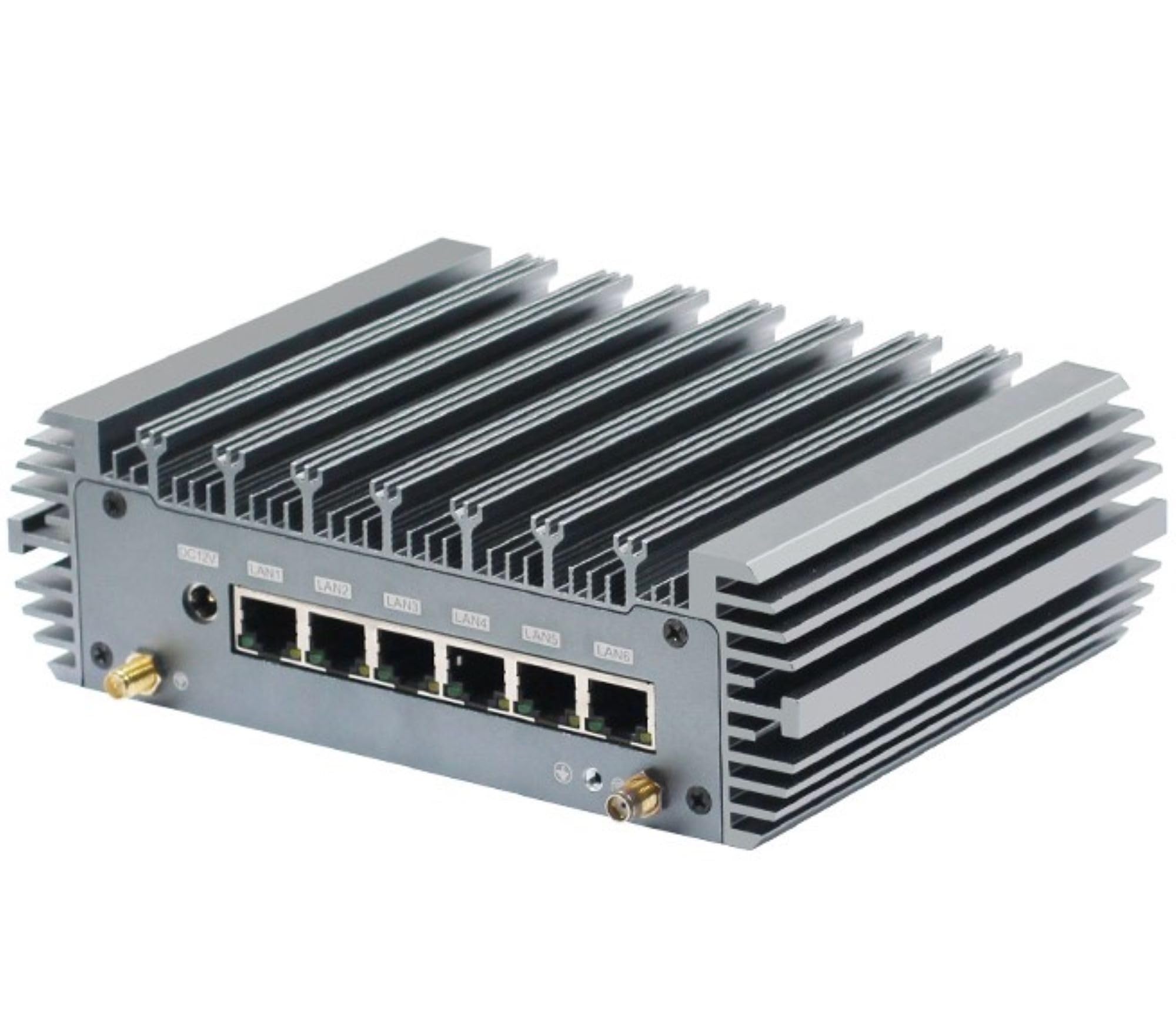 HSIPC 11th Gen i7 1165G7 Firewall Micro Appliance, Mini PC, Nano PC, Router PC(16G 250G) With 6 RJ45, AES-NI, 2.5GBE,HDMI USB3.0 Console