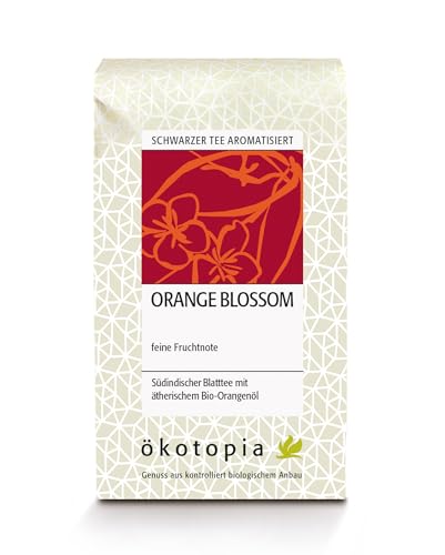 Ökotopia Schwarzer Tee aromatisiert Orange Blossom, 5er Pack (5 x 250 g)