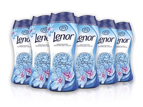 Lenor Parfüm für Frühlingsblumen, Patchouli und Eden weiß - Packung mit 6 x 218 g