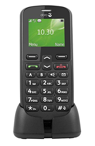Doro PhoneEasy 508 GSM schwarz mit Otelo Prepaid SIM Karte (bis zu 75 € Bonus)