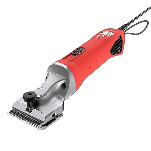 Masterclip Hunter Horse Clipper – robuste Pferdeschermaschine [rot] – 200 W