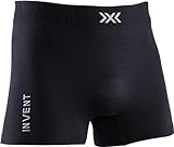 X-Bionic Herren Invent Boxer Shorts, Opal Black/Arctic White, XL