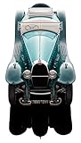 Bauer Exclusive Bugatti Royale Roadster Esders 1932: Originalgetreues, Hochwertiges Modellauto 1: 18, mit Türen und Motorhaube zum Öffnen, Fertigmodell, grün (1990TZ68)