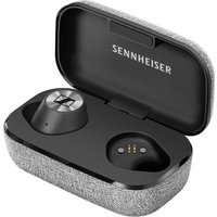 Sennheiser MOMENTUM True Wireless Bluetooth-Ohrhörer, schwarz/chrom