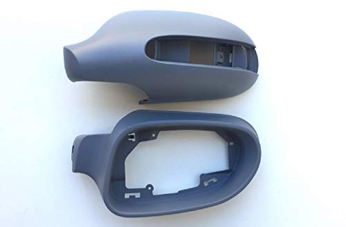 Pro!Carpentis Spiegelkappe Gehäuse für Außenspiegel zweiteilig links grundiert lackierbar kompatibel mit C209 A209 R230 SIEHE BAUJAHRE