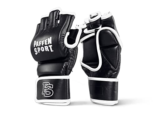 Paffen Sport «Contact Grappling» MMA-Handschuhe – schwarz/weiß; GR.: M/L