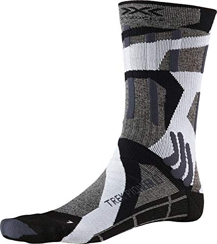 X-Socks Trek Pioneer Light Socks, Granite Grey/Modern Camo, 42-44