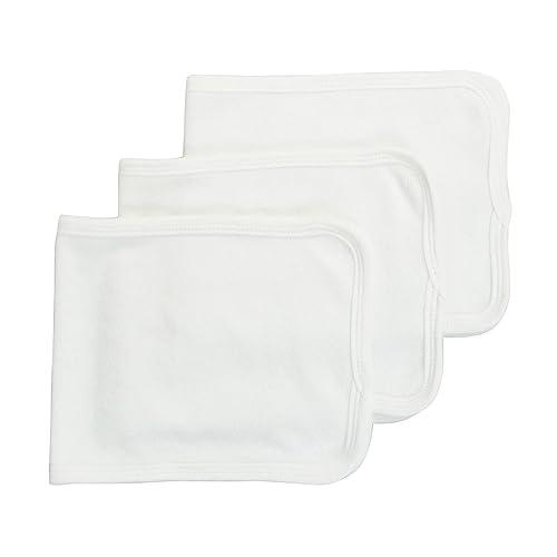 Bambini Baby Burpcloth with White Trim (Pack of 3)
