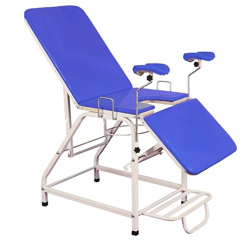 Gynäkologischer Untersuchungstisch Chirurgisches Bett mit Verstellbarer Rückenlehne Faltbares Gynäkologisches Spülbett für Krankenhaus