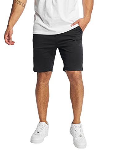 Urban Classics Herren Stretch Twill Joggshorts Shorts, Schwarz (Black 7), 50 (Herstellergröße: XL)