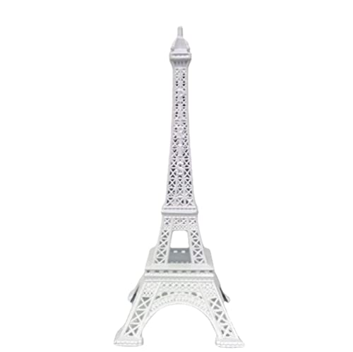 AOLI Figuren-Statue, Landkratzer-Modell, Eiffelturm, Frankreich, 38 cm, Weiß