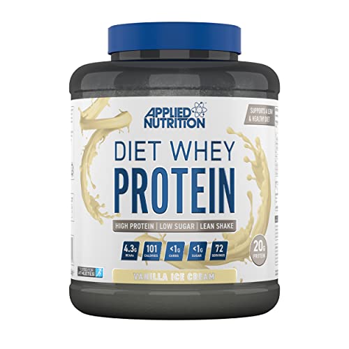 Applied Nutrition Diet Whey Low Carb High Protein Supplement 2 kg (Vanilla Ice Cream)