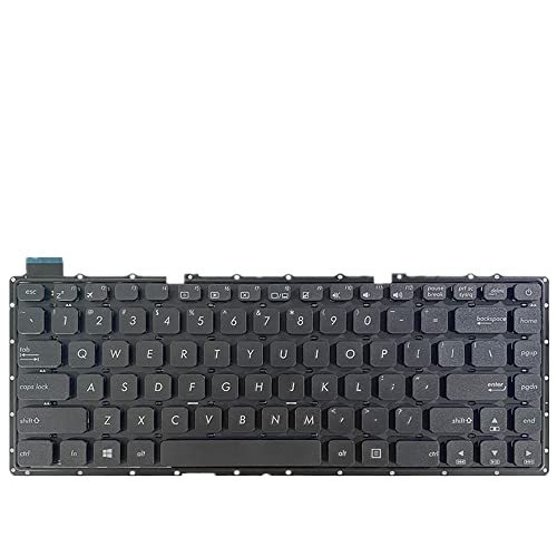 FQ Laptop Tastatur für ASUS R411 R411C R411CA R411M R411MA Schwarz Amerikanische Version