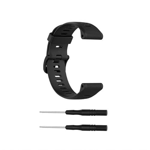 ANZOAT 22 mm Smartwatch-Armband für Garmin Fenix 6 Fenix 5 Forerunner 935 945, Schnellverschluss-Armband aus Silikon mit Werkzeug, Einheitsgröße, Achat