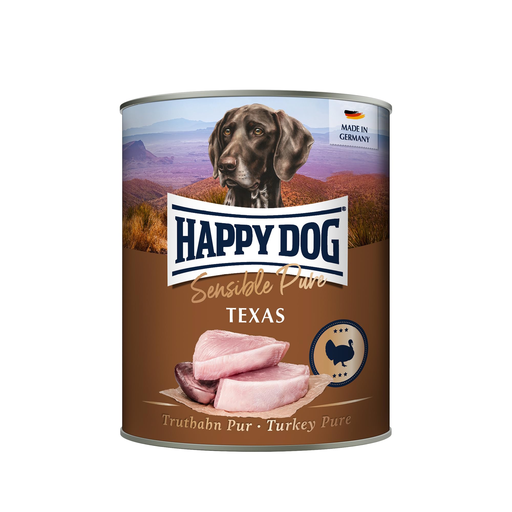 Happy Dog Sensible Pure Texas (Truthahn) 6 x 800 g
