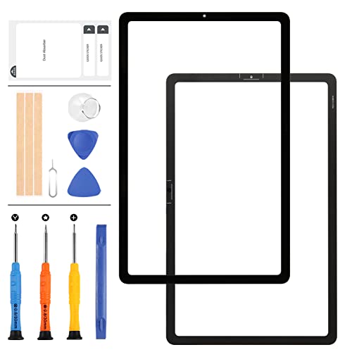 Ersatz-Display für Samsung Galaxy Tab S6 Lite P610 SM-P615 26,4 cm (10,4 Zoll) äußere Frontscheibe Glas Objektivabdeckung, mit kostenlosen Reparaturwerkzeugen (kein Touch Digitizer Glas, kein LCD)