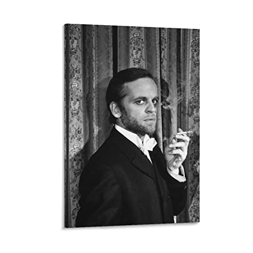 XXJDSK Druck Auf Leinwand Klaus Kinski, Deutscher Schauspieler, Cooles Artwork-Poster für Heimdekoration, Schlafzimmerdekoration 60X90cm Kein Rahmen
