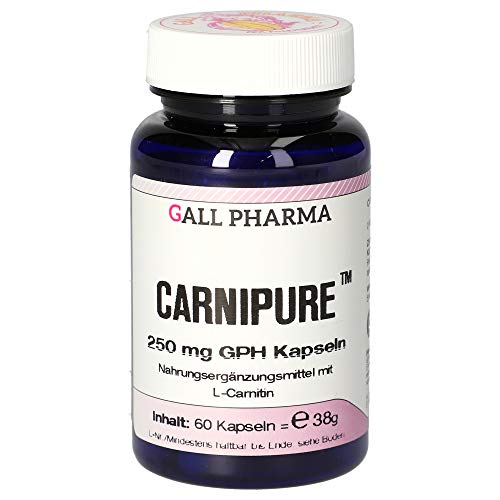 Gall Pharma Carnipure 250 mg GPH Kapseln, 1er Pack (1 x 60 Stück)
