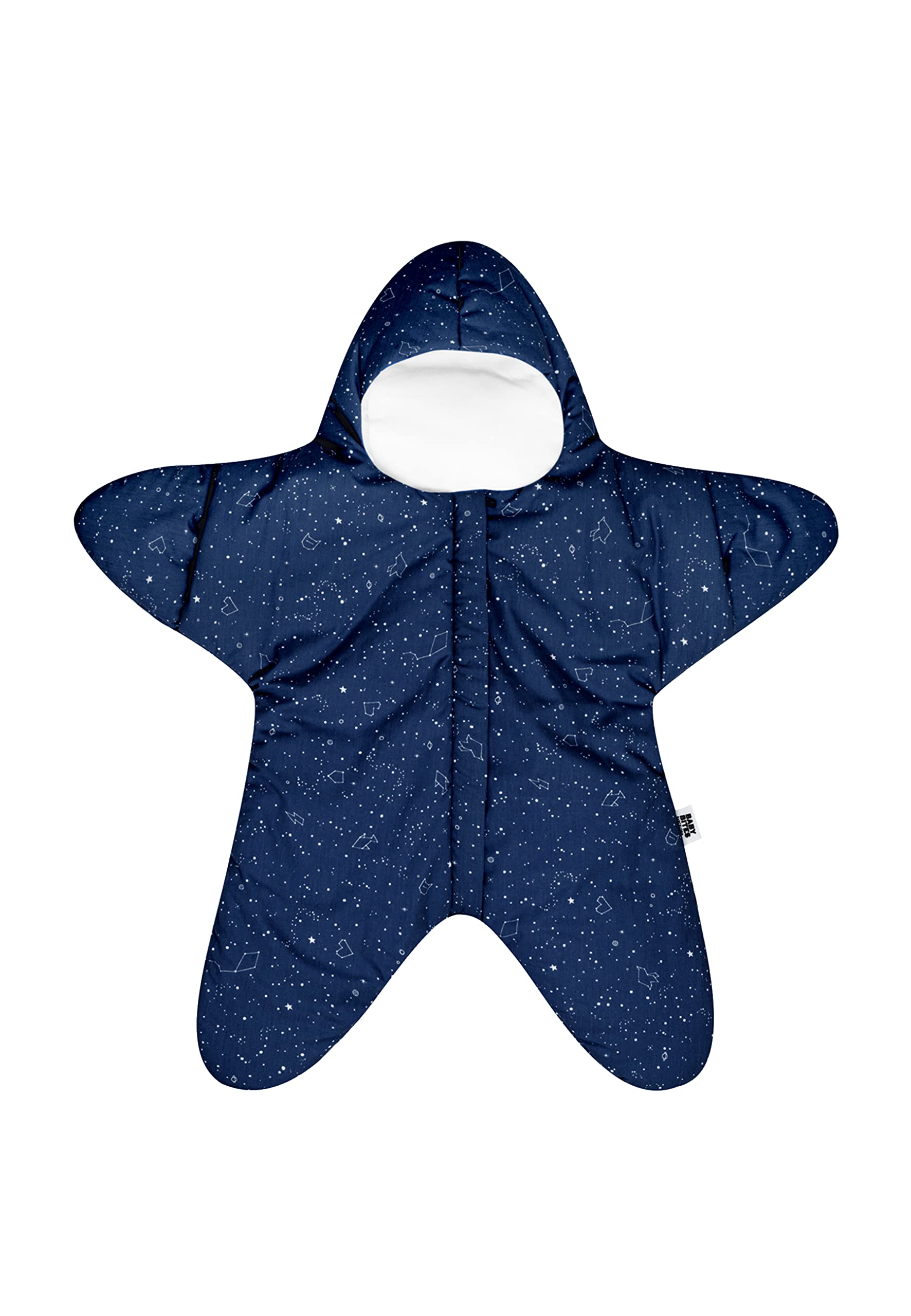 Original Baby Bites – Blau Schlafsack, Constellation Futter – Sommer Version