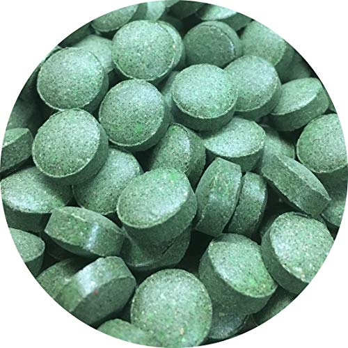 Futtertabletten Linse Tabletten 10mm 20% Spirulina Pflanzliches Fischfutter Wels (1 kg)