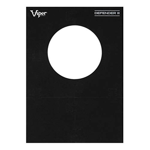 Viper by GLD Products Unisex-Erwachsene Defender III Dartscheiben-Einfassung, schwarz, Einheitsgröße