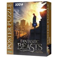Wrebbit 3D Poster Puzzle - Fantastic Beasts - New York 500 Teile Puzzle Wrebbit-3D-5006