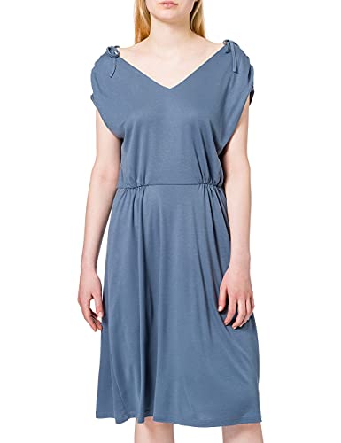 ESPRIT Collection Damen 051EO1E302 Kleid, 424/GREY Blue 5, XL