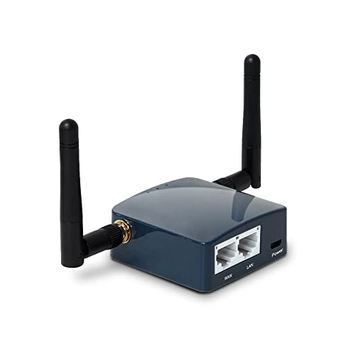 GL.iNet GL-AR300M16-Ext Mini-Router mit 2 dBi-Außenantenne, Wi-Fi Konverter, OpenWrt vorinstalliert, Repeater-Bridge, 300 MBit/s Hochleistung, 128 MB RAM,OpenVPN