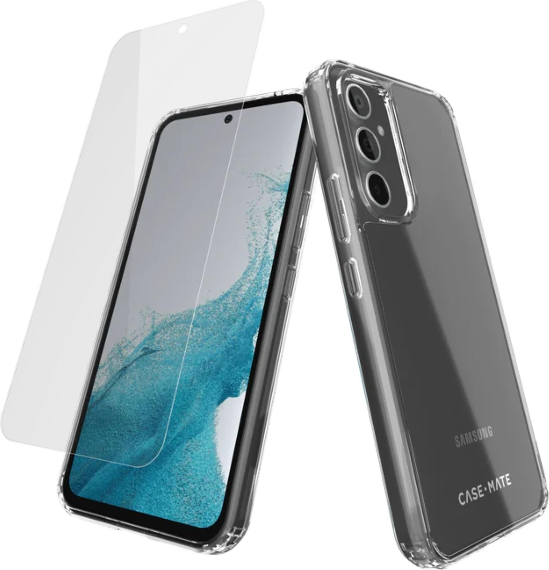 case-mate Protection Pack (Tough Clear Case + Displayschutz Glas) - Samsung Galaxy A54 5G - transparent - CM050992 (CM050992)