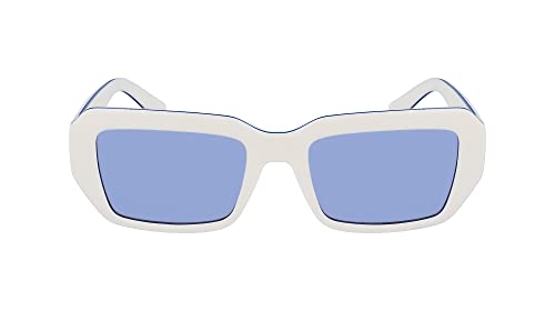 Calvin Klein Jeans Unisex CKJ23602S Sunglasses, White, Einheitsgröße