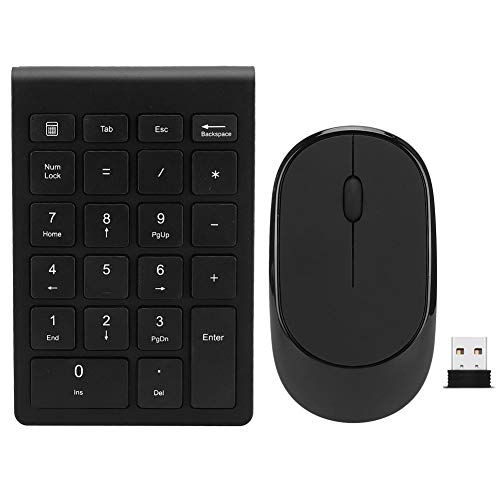 Tastatur + Maus-Kombination, Maus kompatibel für WIN7 / 8/10 / / Android, Tastatur mit zurückhaltender Kappe, optische Engine-Maus für die Finanzbuchhaltung,