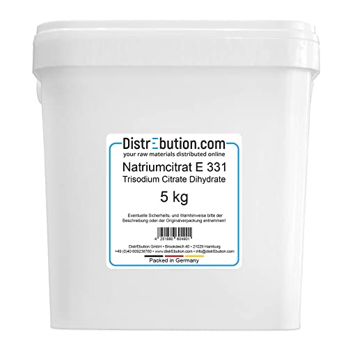 Natriumcitrat 5kg Lebensmittelqualität E331 Trinatriumcitrat Trisodium Citrate