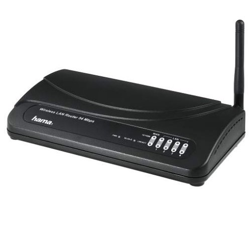 Hama Wireless LAN Router 54 Mbps 4 Ports