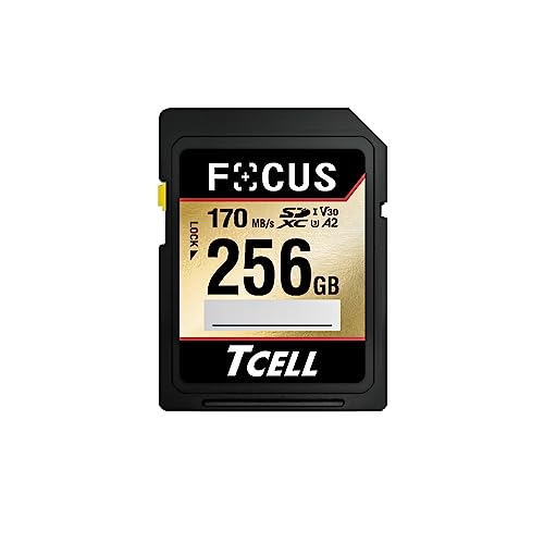 TCELL Focus 256GB A2 SDXC UHS-I U3 V30 170MB 170/125MB/s