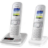 PAN KX-TGH722GG - DECT-Telefon, mit Anrufbeantworter, 2 Handsets