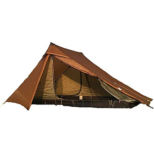 Doppelschichtiges Campingzelt, doppeltüriges regensicheres Zelt, multifunktionales belüftetes Campingzelt, 3 Sekunden zum schnellen Aufklappen, für 3–4 Personen beim Camping