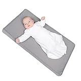 roba Stubenbettmatratze 45 x 85 cm - Matratze für Beistellbetten & Stubenwagen - AIR BALANCE PREMIUMMESH - safe asleep® - Atmungsaktive Babymatratze für optimales Schlafklima