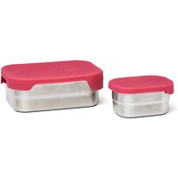 ergobag Brotdose - Trennfach für Obst, BPA-frei - Prinzessin - Pink