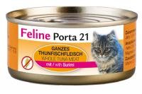 Sparpaket Feline Porta 21 24 x 156 g - Thunfisch mit Surimi (getreidefrei)