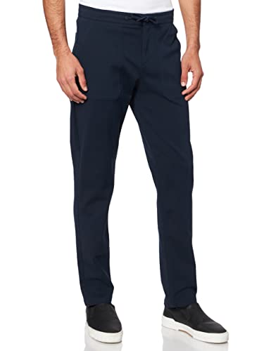 Sisley Mens Trousers 4KTF55HU9 Pants, Blue 901, 40