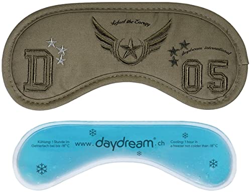 daydream: Army Schlafmaske für Männer aus mattem Stoff (A-1030)