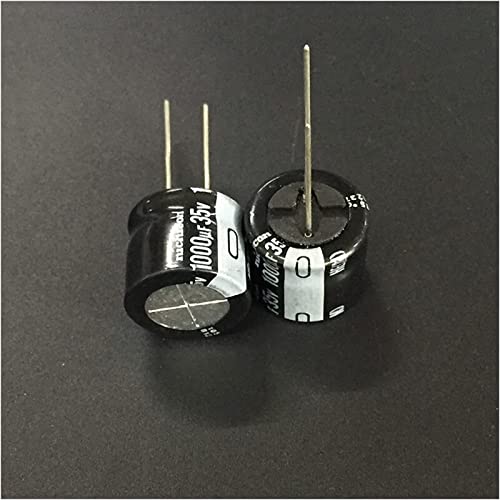 Kondensator-Set, 5 Stück/50 Stück, 1000 uF, 35 V, 18 x 16 mm, extrem niedrige Impedanz, 35 V, 1000 uF, Aluminium-Elektrolytkondensatoren Steuerkreise (Size : 50pcs)
