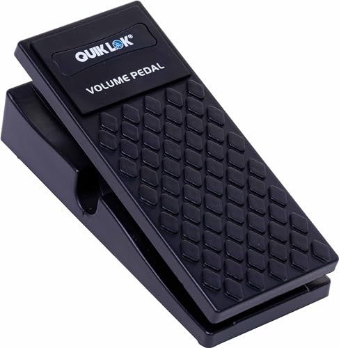Quick-Lok VP-2611 Lautstärke-Pedal für Tastatur oder Gitarre (Mono), 23,4 x 7,1 x 9,9 cm