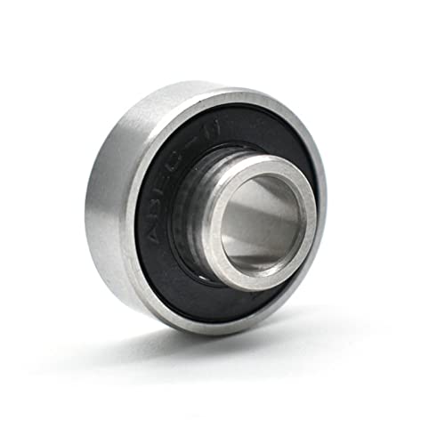 Lager 10 Stück 608-2RS 8 x 22 x 12,6 mm lange Platte, integrierte Silent Speed-Lager, Skateboard-Lager, Teile, Zubehör (Color : Nero, Size : Taglia unica)