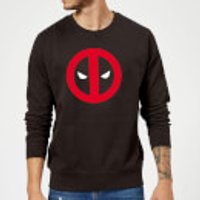 Marvel Deadpool Clean Logo Sweatshirt - Schwarz - XL - Schwarz