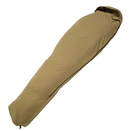 Carinthia Eagle Schlafsack ultraleichter 3 Jahreszeiten-Schlafsack kleines Packmaß für Outdoor, Camping, Freizeit; Sand