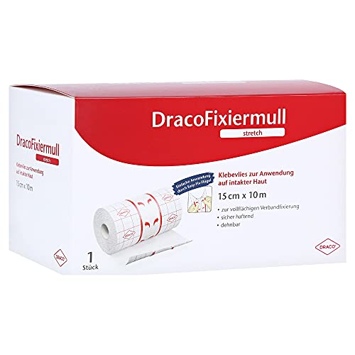 DRACOFIXIERMULL stretch 15 cmx10 m 1 St Pflaster