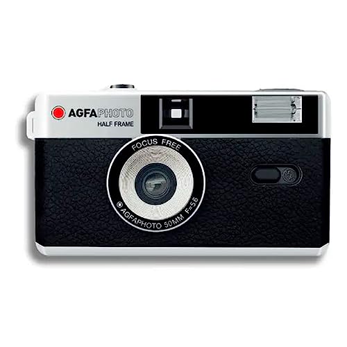 AgfaPhoto analoge 35mm 1/2 Format Foto Kamera Black